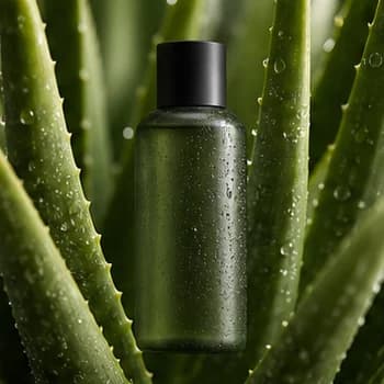 Aloe Macro product-shot style preview