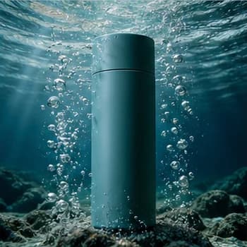 Underwater product-shot style preview