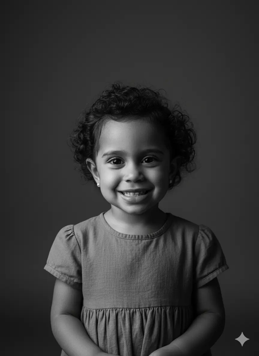Elegância Clássica – Preto e Branco Nano Banana prompt example