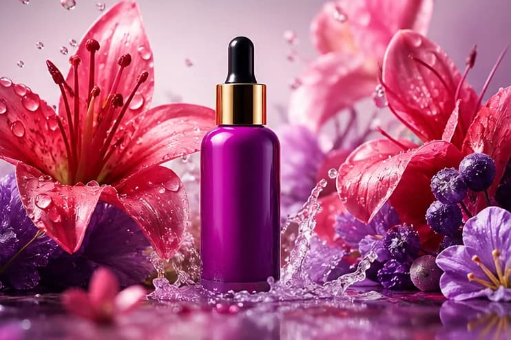 Colorful product photo for a social campaign