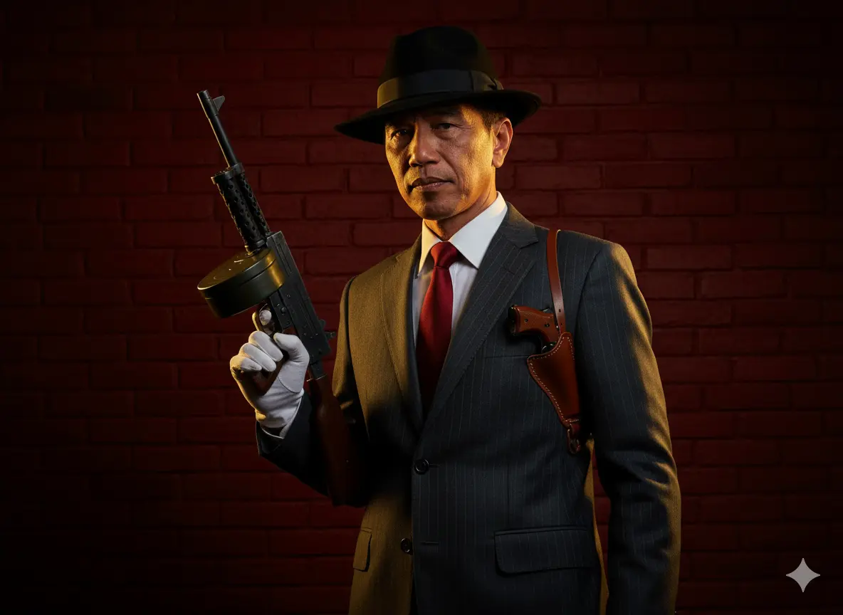 Mafia Style 1930's Nano Banana prompt example