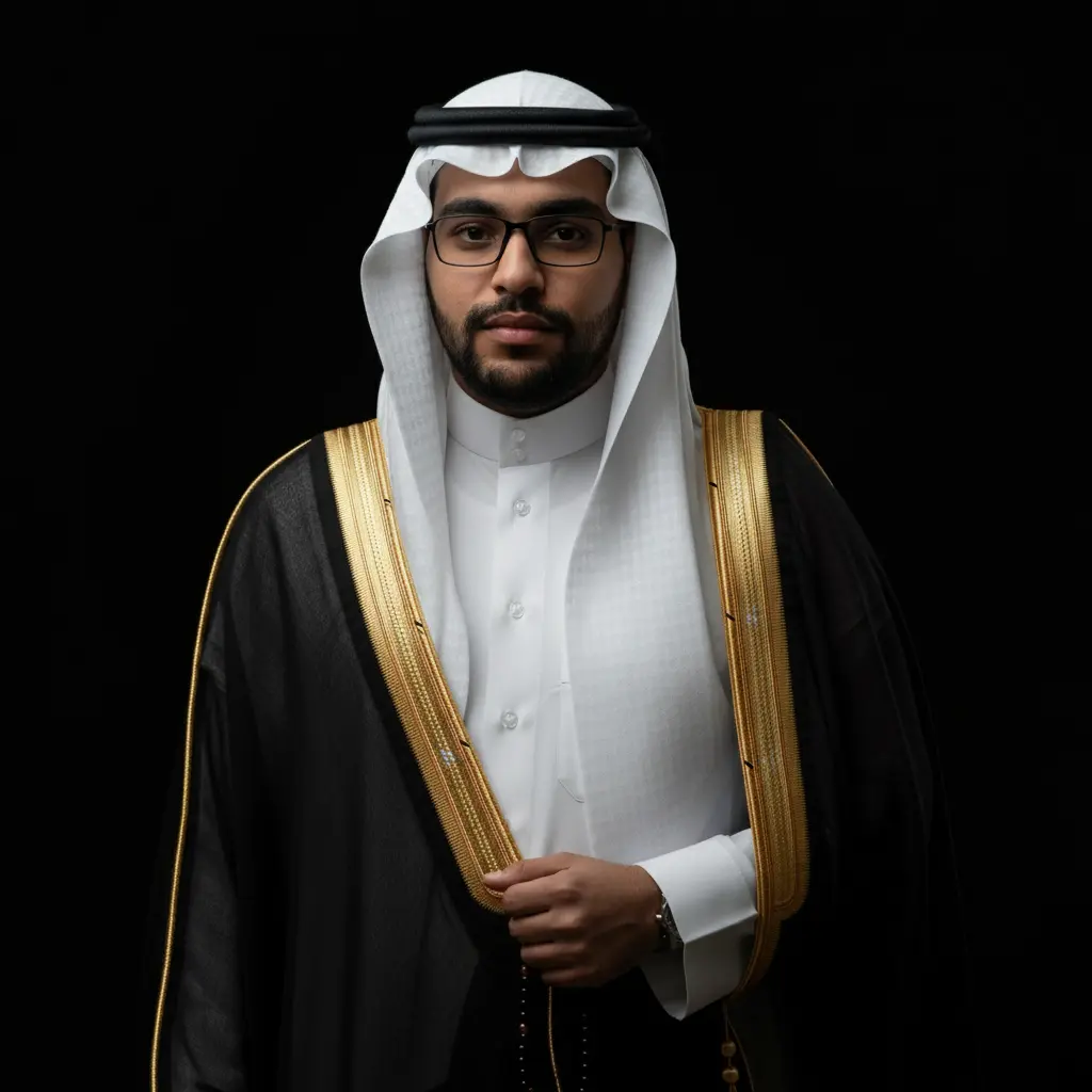 Saudi clothing Nano Banana prompt example