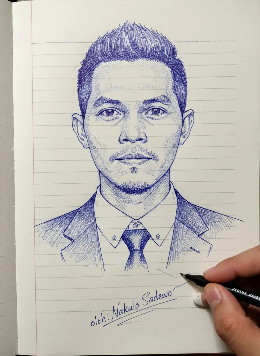 Sketch Nano Banana prompt example