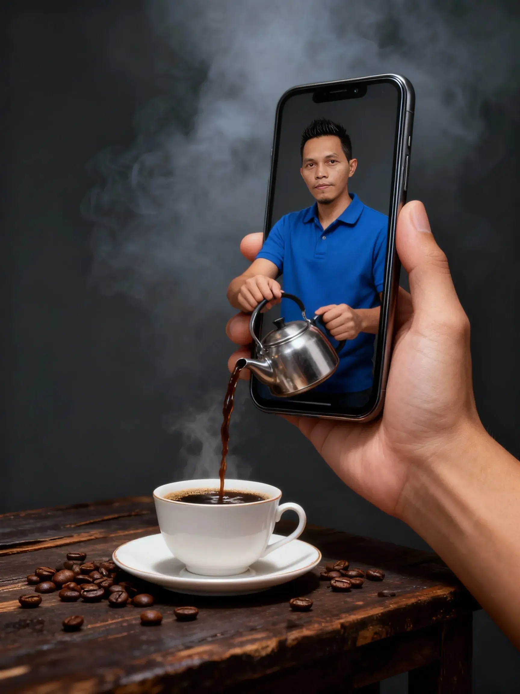 3D Coffee Nano Banana prompt example