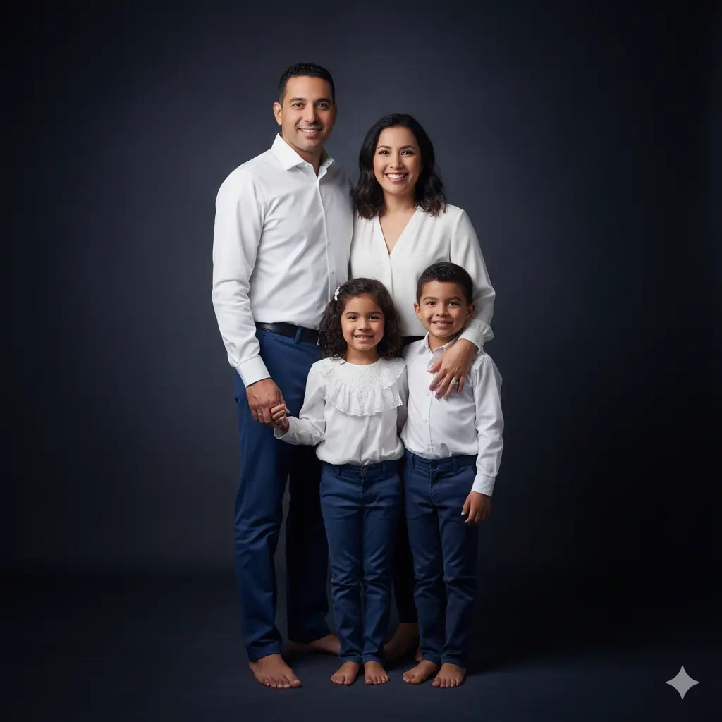 Family united Nano Banana prompt example