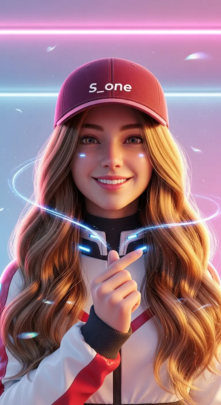 Light Spirit — Guardian of Digital Radiance Nano Banana prompt example