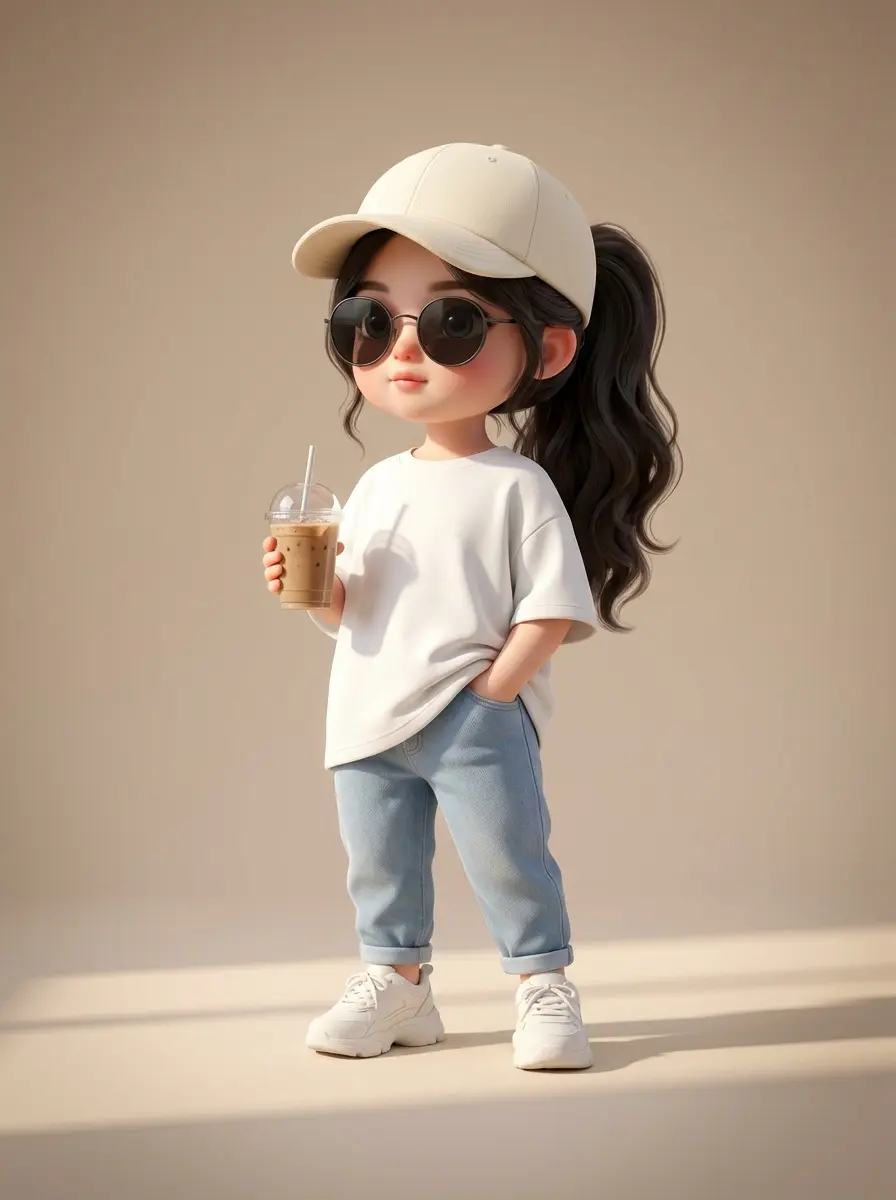 3D chibi Nano Banana prompt example