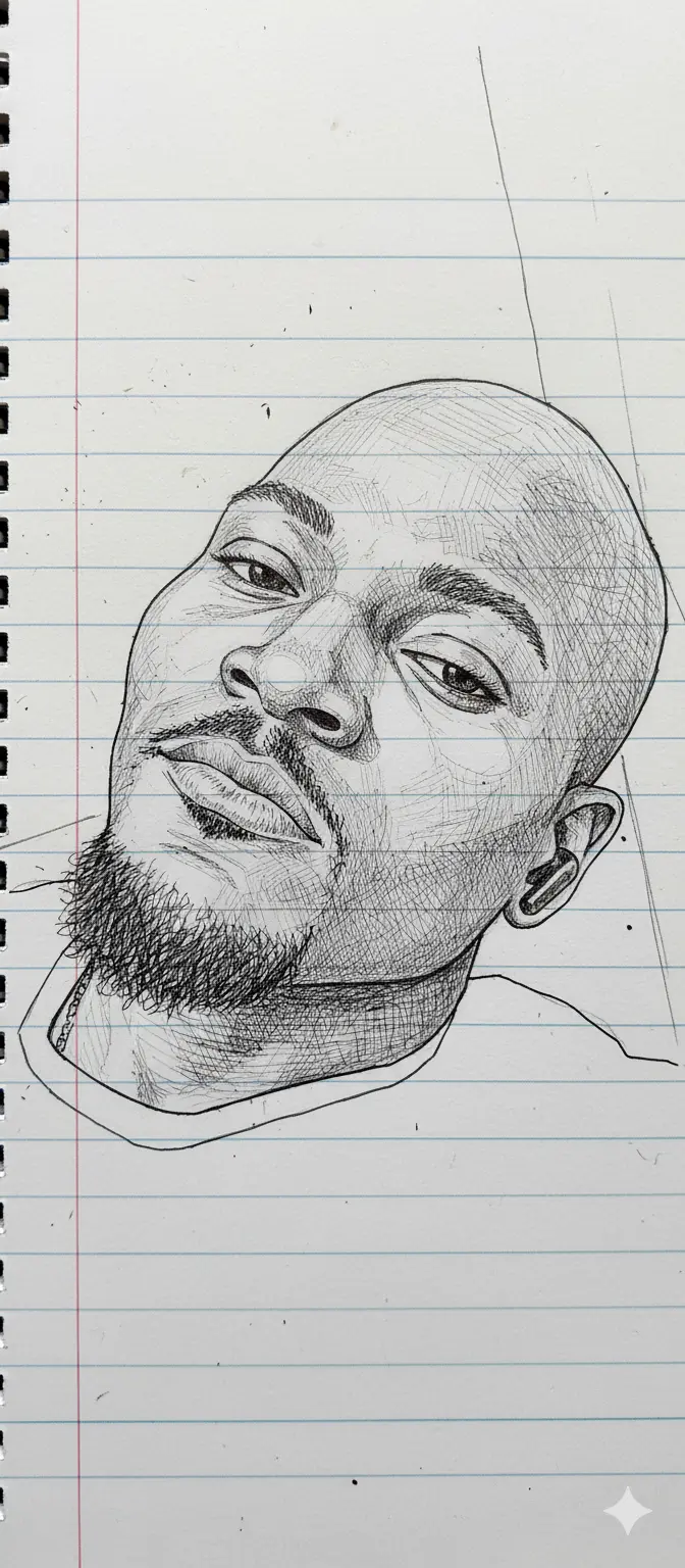 Pencil and paper Nano Banana prompt example
